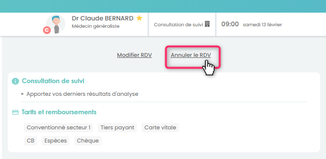 Modifier Ou Annuler Mon Rendez-vous – Maiia - Guide